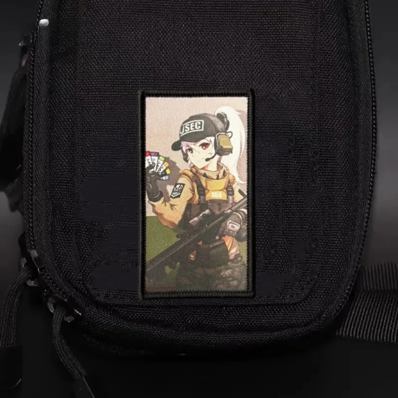 Parche táctico USEC anime – Velcro para mochila y uniforme
