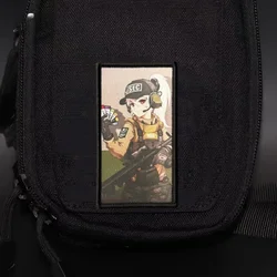Parche táctico USEC anime – Velcro para mochila y uniforme