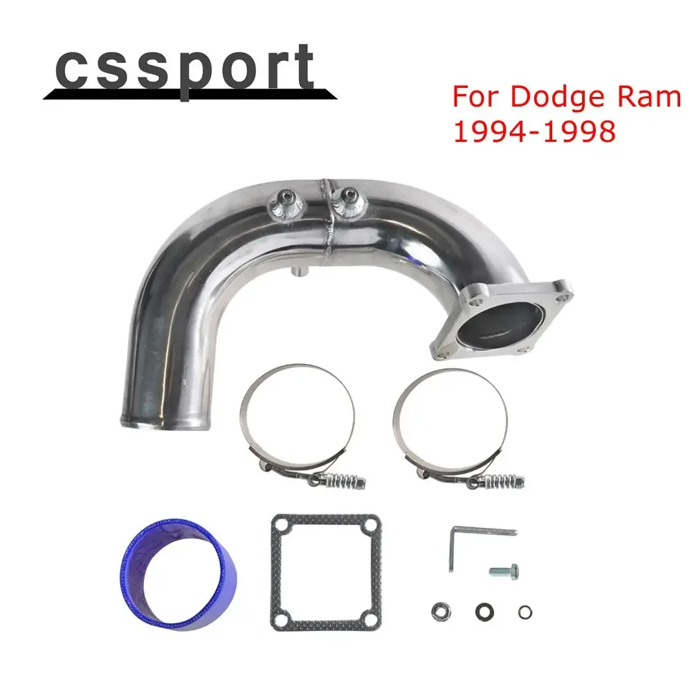 

3Inch Intake Pipe For 1994-1998 Dodge Ram Cummins 5.9L Cold Intake Elbow Charge Pipe 12V Diesel Engines Accessories 3'' EGR-1045