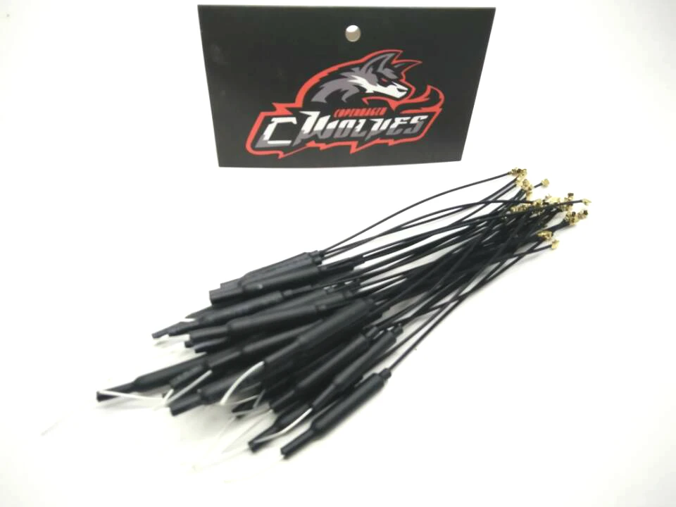 3PCS 150mm 15CM 2.4G Receiver Antenna w/Copper Tube for Frsky,JR, Hitec, Flysky, Orange RX Receiver Replacement Antennas