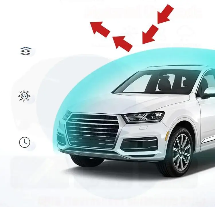 للحماية الخارجية أغطية خارجية مقاومة للماء والغبار لسيارة Toyota RAV4 XA50 2018-2023