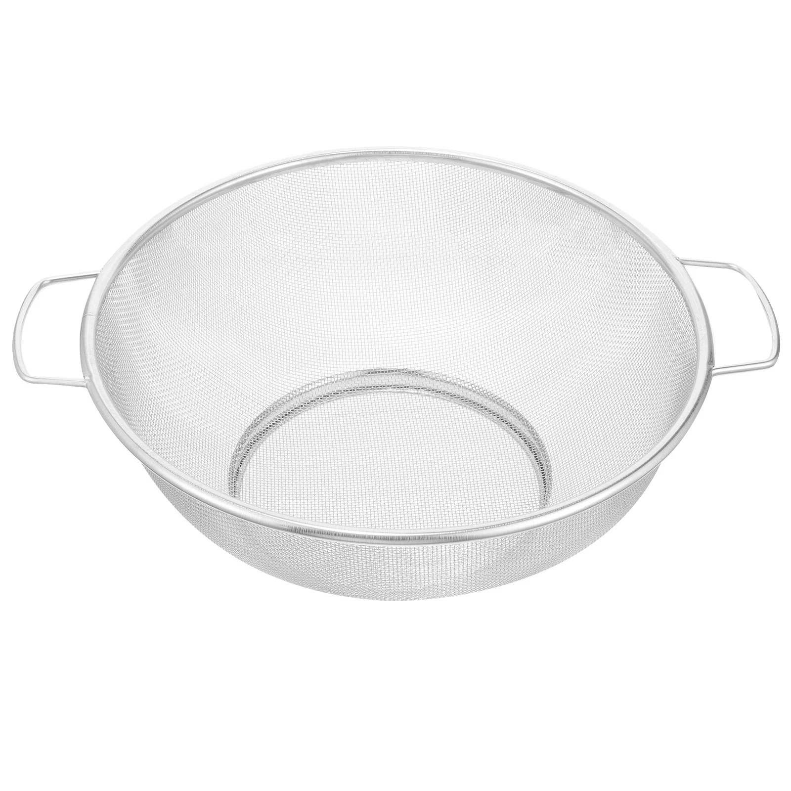 

Stainless Steel Colander Strainer Basket Multi-Functional Kitchen Tool for Pasta Beans Tomatoes Potatoes Lettuce Fruits