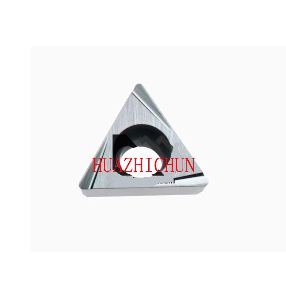 

HUAZHICHUN TPGT080202L-W T1200A Carbide Inserts Milling Cutter Tool