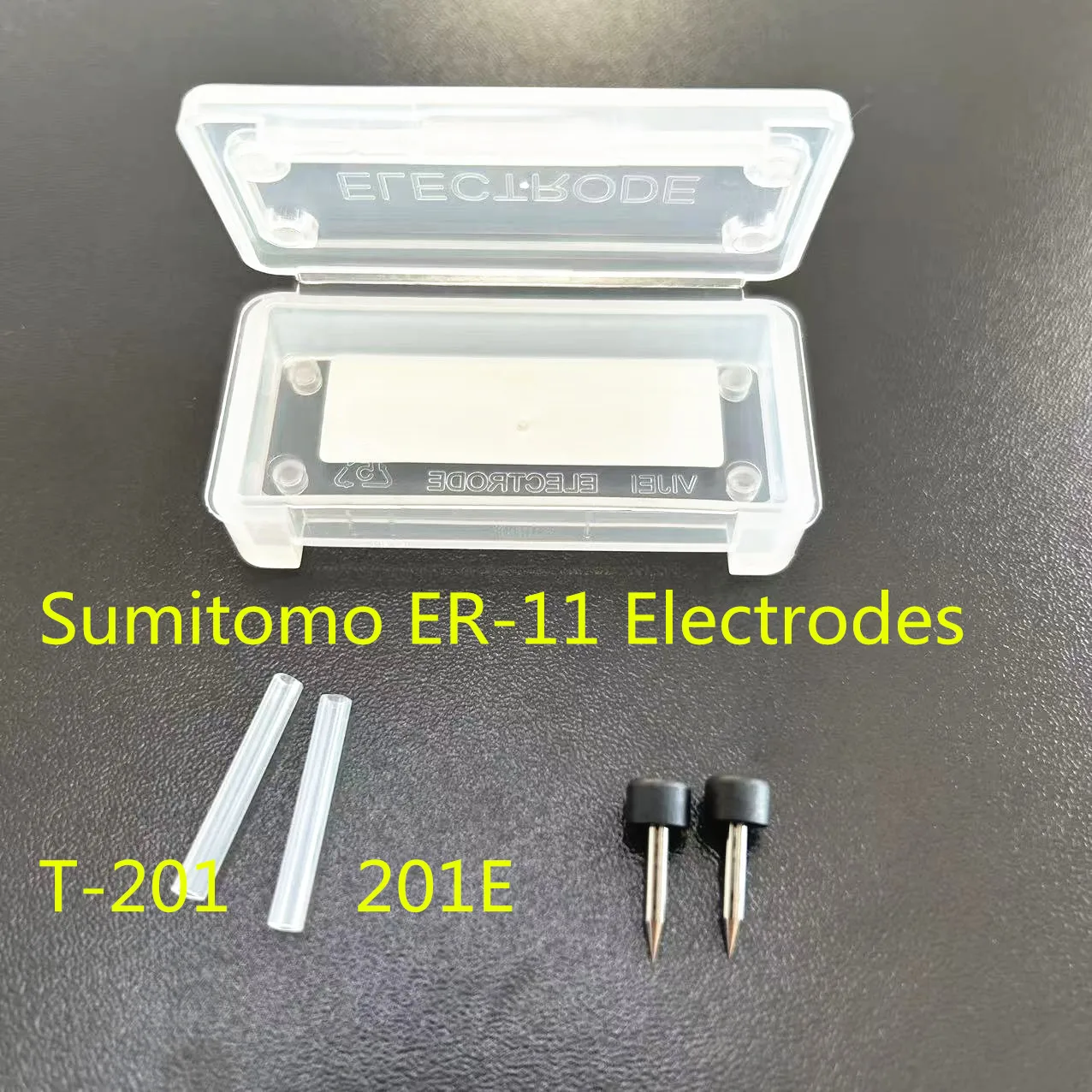 Free Shipping 1pair ER-11 Electrodes for Sumitomo Type-201 T-201 T-201E Optical fiber fusion splicer electrode rod