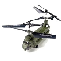 Syma 2.4ghz Remote Control Helicopter S026h Military Transport Chinook Outdoor Rc Armed Aircraft Model Toy Birthday Gift