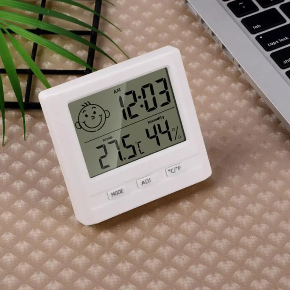 Digital Thermometer Hygrometer Indoor Outdoor Portable Bedroom Kitchen Office Workshop Free St Wall Hanging Temperature