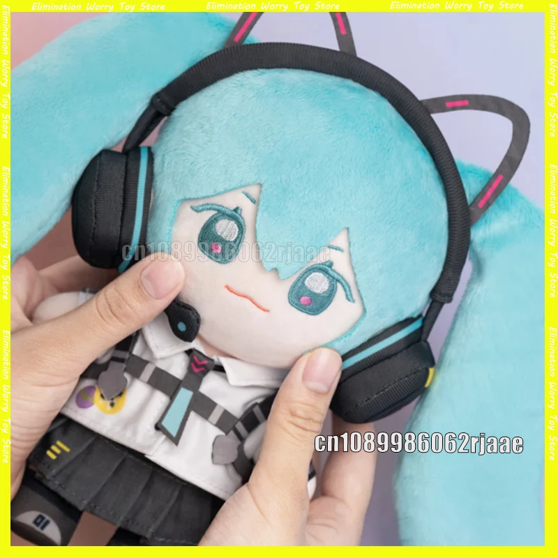 

Hatsune Miku Q версия 20 см Kawaii аниме плюшевая кукла косплей периферийные плюшевые игрушки украшение дома игрушка Рождественский подарок