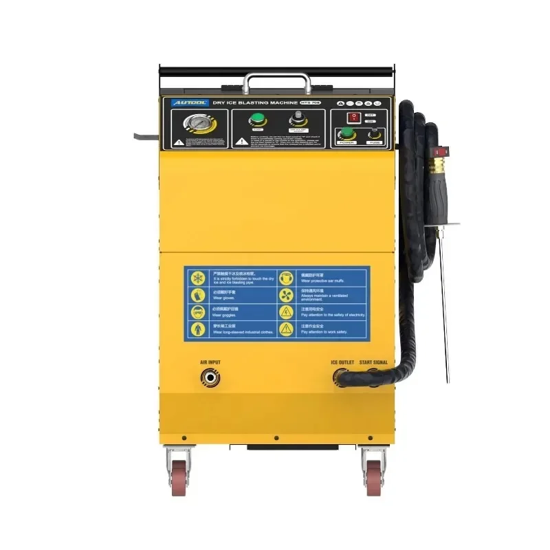 Good quality 220V Dry Ice Blasting Machine For Fine Parts/Dry ice cleaning machine