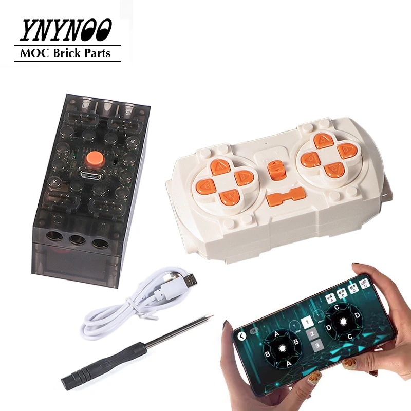 NEW Bluetooth Lithium Sbrick Buwizz Battery Box Motors Train Remote Control PF Brick Blocks Toy Suitable for IOS 9.0 and Android