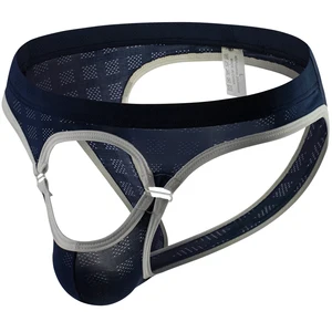 Sexy Männer Unterwäsche Tanga Jockstrap Cuecas Rückenless Jock Strap Homme Sbes 8 Hauptverkaufsunterwäsche, die den Penis - №6