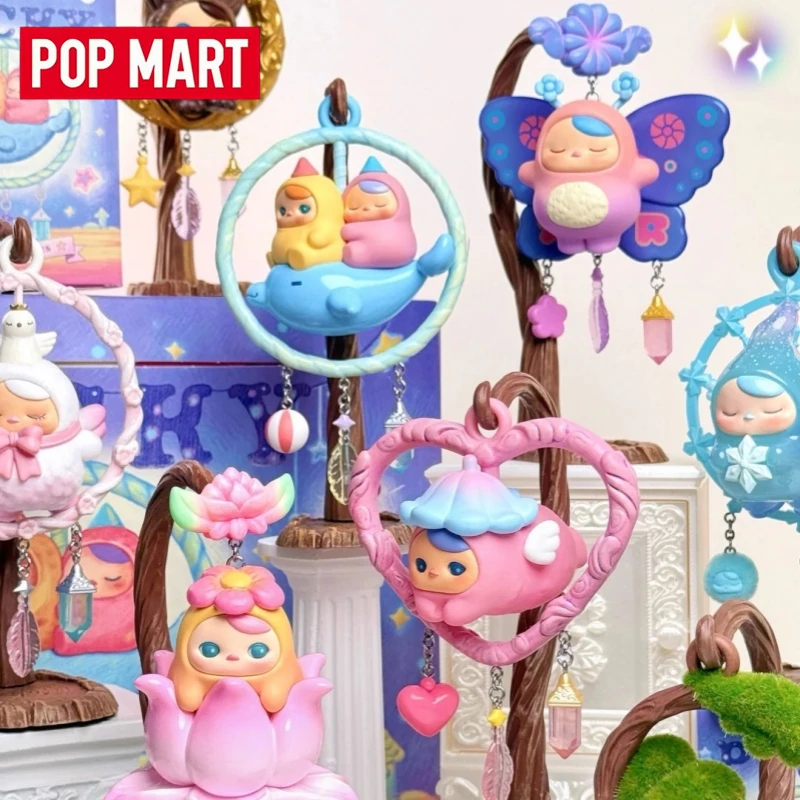 

In Stock Original Pop Mart Pucky Dreamy Wishes Series Blind Box Trendy Figurine Desk Ornament Model Surprise Box Birthday Gift