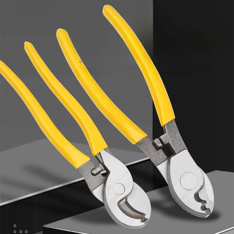 BIESUO Multifunctional Cable Clippers Electrician's Pliers Labor-saving Cable Clippers Wire Scissors