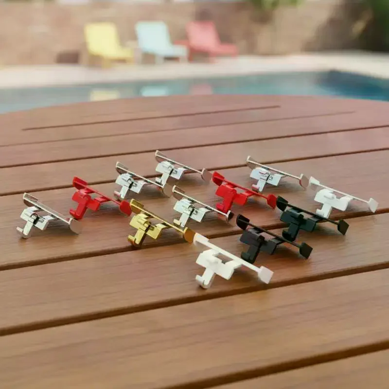 Mini Car Spoiler Shoe Charms Vibrant Colors Easy Installation Perfect For Personalizing Shoes Party Outfits