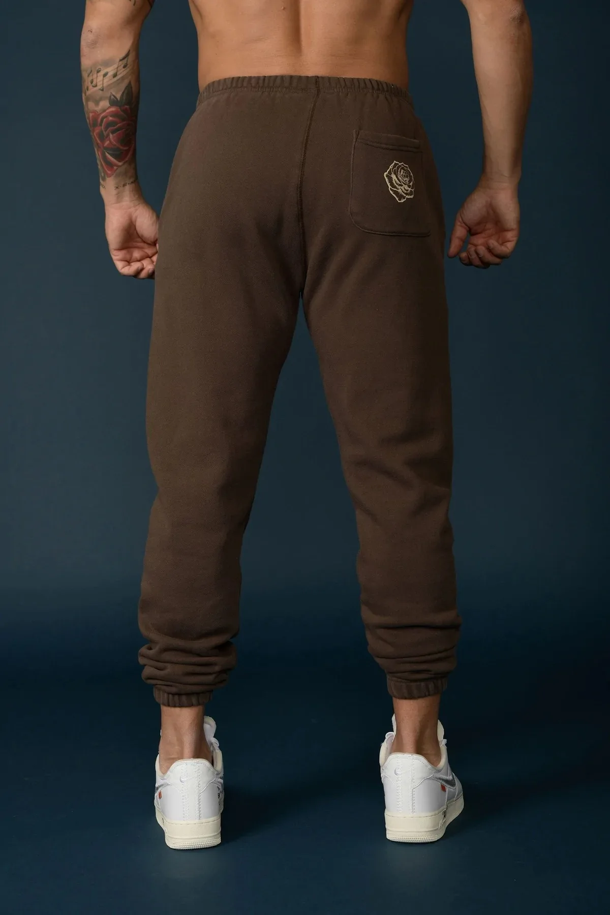 Men's sweatpants, American style, athleisure trousers, gym running, bodybuilding training pants, trendy outdoor leggings