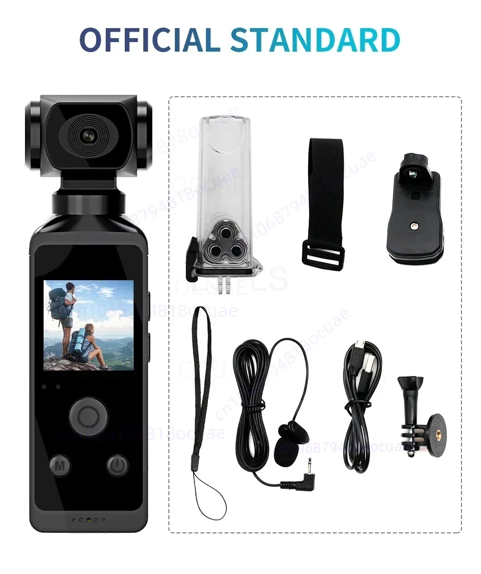 New 4K 1080P Pocket Camcorder HD Cam 1.3\