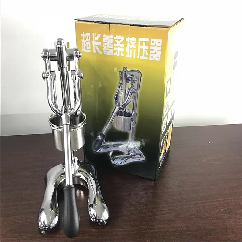 Super Long French Fries Makers Machines Stainless Steel Longest Footlong Mashed Potatoes Fried Chips Extruders Ricers Device