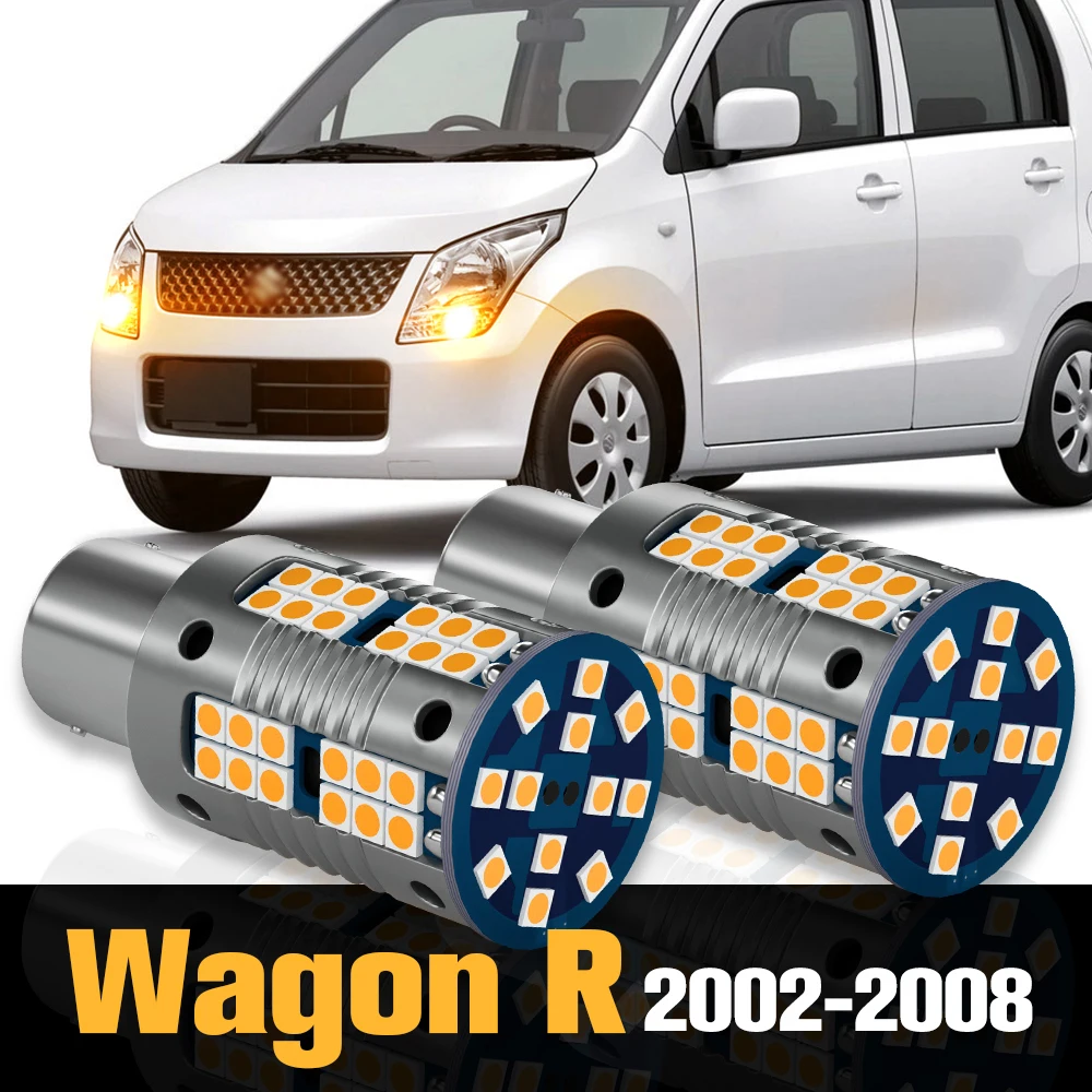 

2pcs Canbus LED Turn Signal Light Lamp Accessories For Suzuki Wagon R 2002-2008 2003 2004 2005 2006 2007