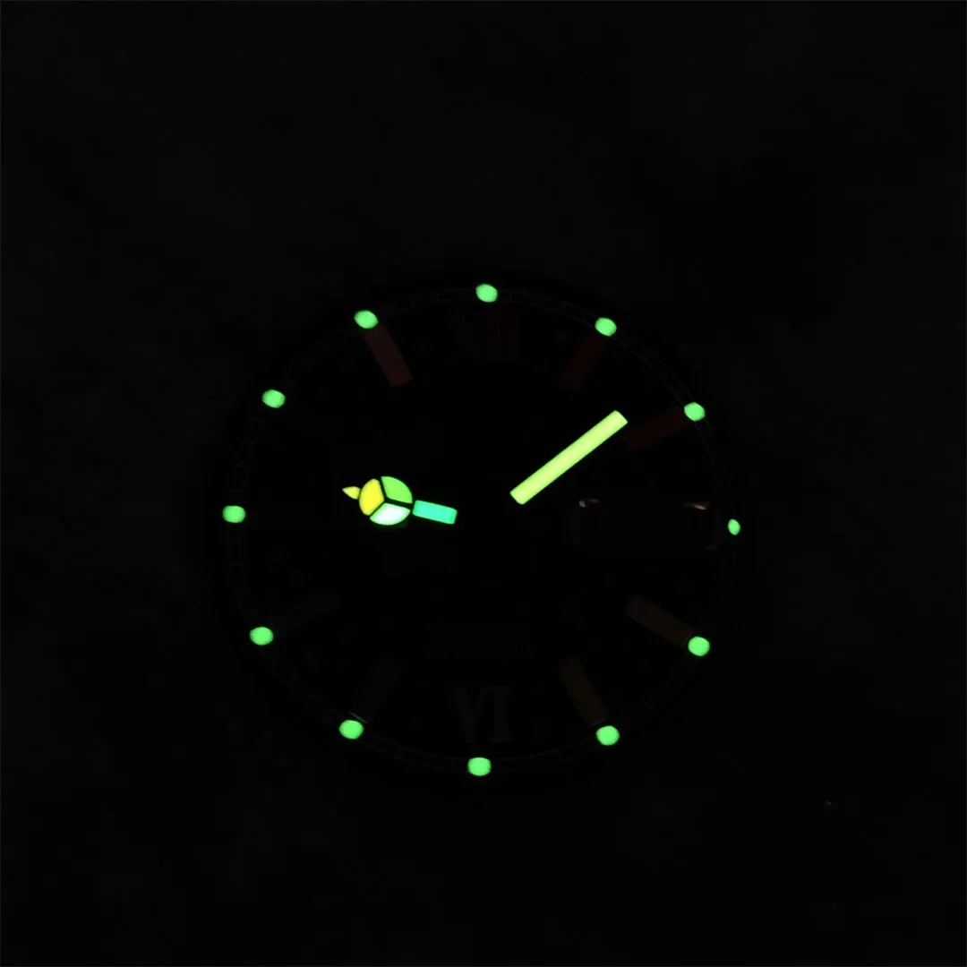 Modification NH35 Watch Dial + Watch Hands Set 28.5mm Color Diving Surface Dial Watch Accessories for NH35 / NH36 Movement