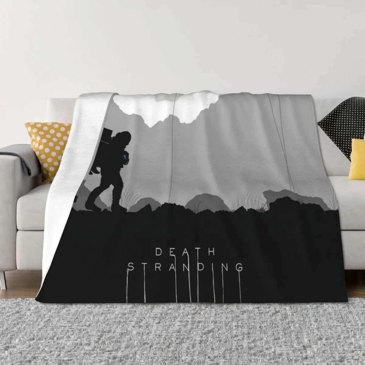 

Death stranding Throw Blanket Luxury Thicken Weighted for winter Sleeping Bag Blankets