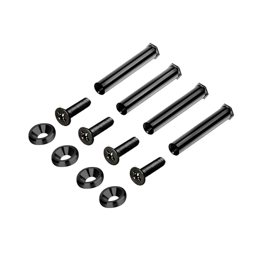 Vis de fixation de ventilateur de châssis, fonctionnement silencieux, vis de montage de ventilateur de refroidissement, jeu de vis de ventilateur de radiateur d'ordinateur pour ventilateur de boîtier de PC