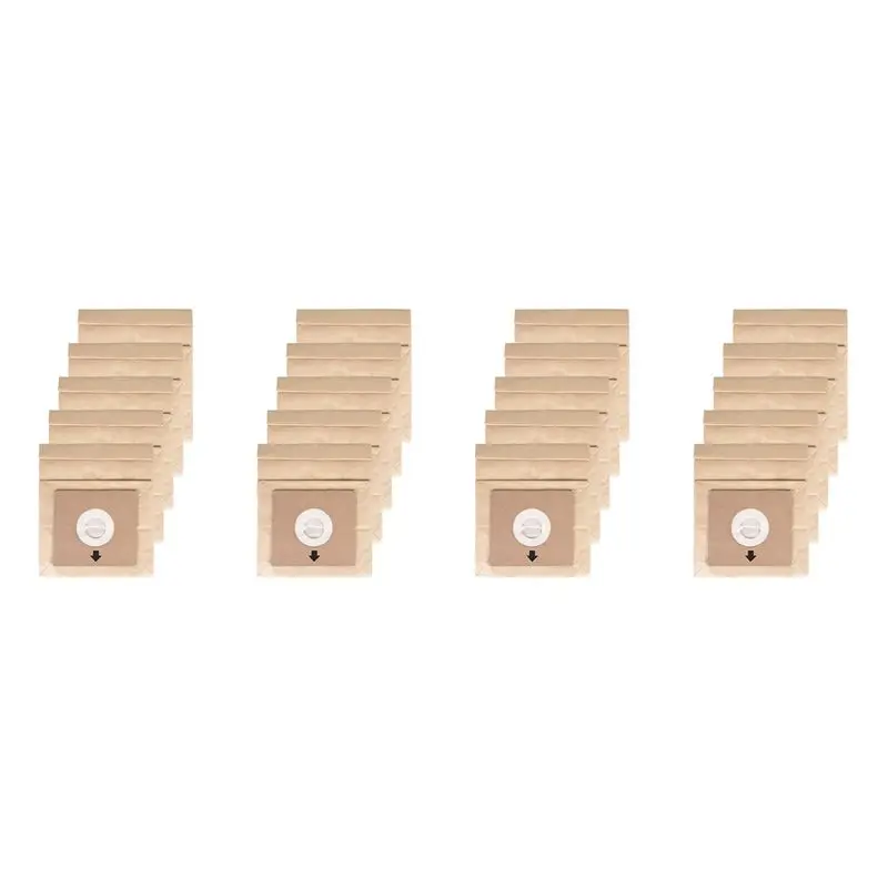 CQMF-20 piezas para aspiradora Electrolux//Sharp//Pensonic, bolsas de papel de repuesto para aspiradora, 110 mm x 100 mm