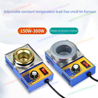 100W 150W 250W 300W  Solder Pot Soldering Desoldering Bath Titanium Plate  36mm 50mm 80mm 100mm 50-520 Degree 220V