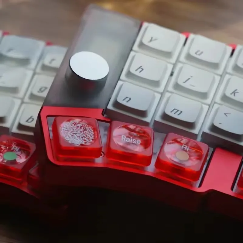 Cornix Split Keyboard CNC Aluminum Case Low Profile Dual Mode Wireless Mechanical Keyboard Ergonomic with Knob Support Vial - view 2