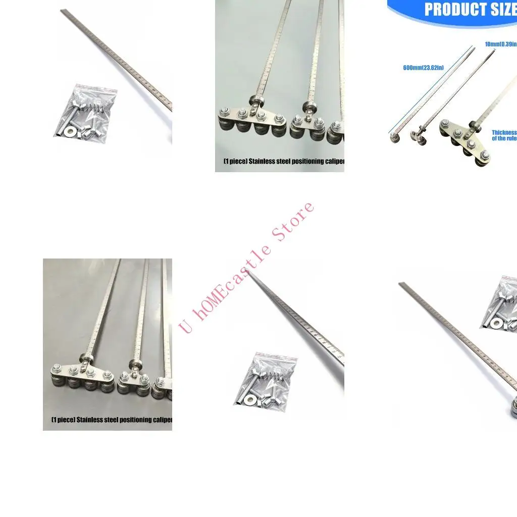 63HF Strong 60cm Positioning Measure Untarnished 3mm Thick For Precise Measurement And Cutting Permanent Wide Application