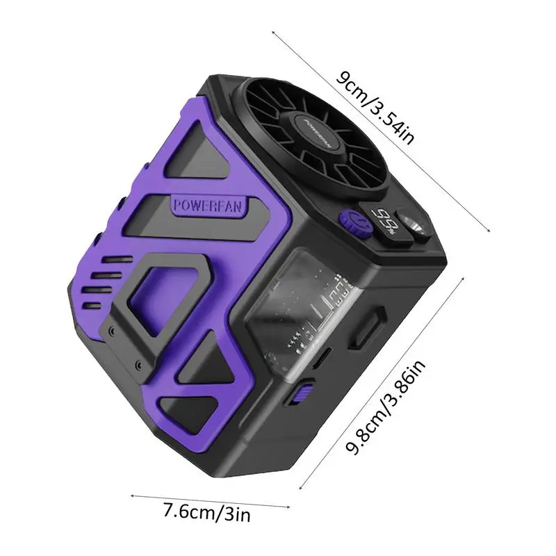 Hängende Hals Taille Fan Hände frei tragbare Fans Sommer Schreibtisch Fan tragbare Taille Clip Fan 6000mah für Outdoor-Camping Reisen