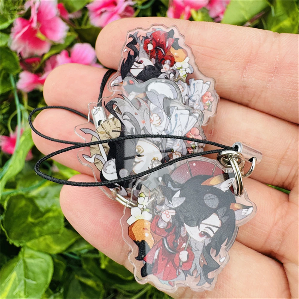 Anime Heaven Official's Blessing Xie Lian San Lang Hua Cheng Cosplay Costumes Mobile Phone Pendant Accessories Prop Gift