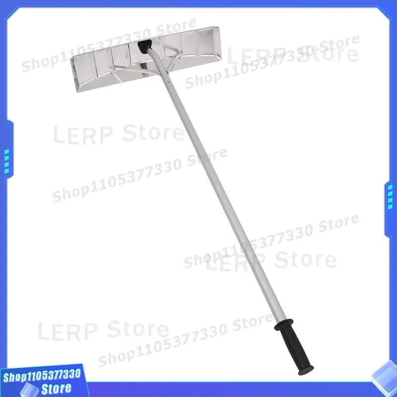 Industrial Telescopic Aluminum Roof Snow Shovel 6.3m Extendable Pole TPE Handle Cold Resistant -40C Factory Direct Sale Heavy