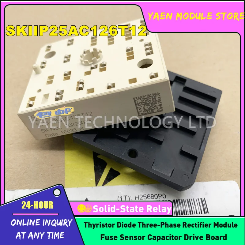 

SKIIP25AC128T47 SKIIP25AC126T12 SKIIP23AC128T48 SKIIP22NAB125T12 SKIIP25AC126T12 SKIIP25AC128T2 NEW ORIGINAL MODULE IN STOCK