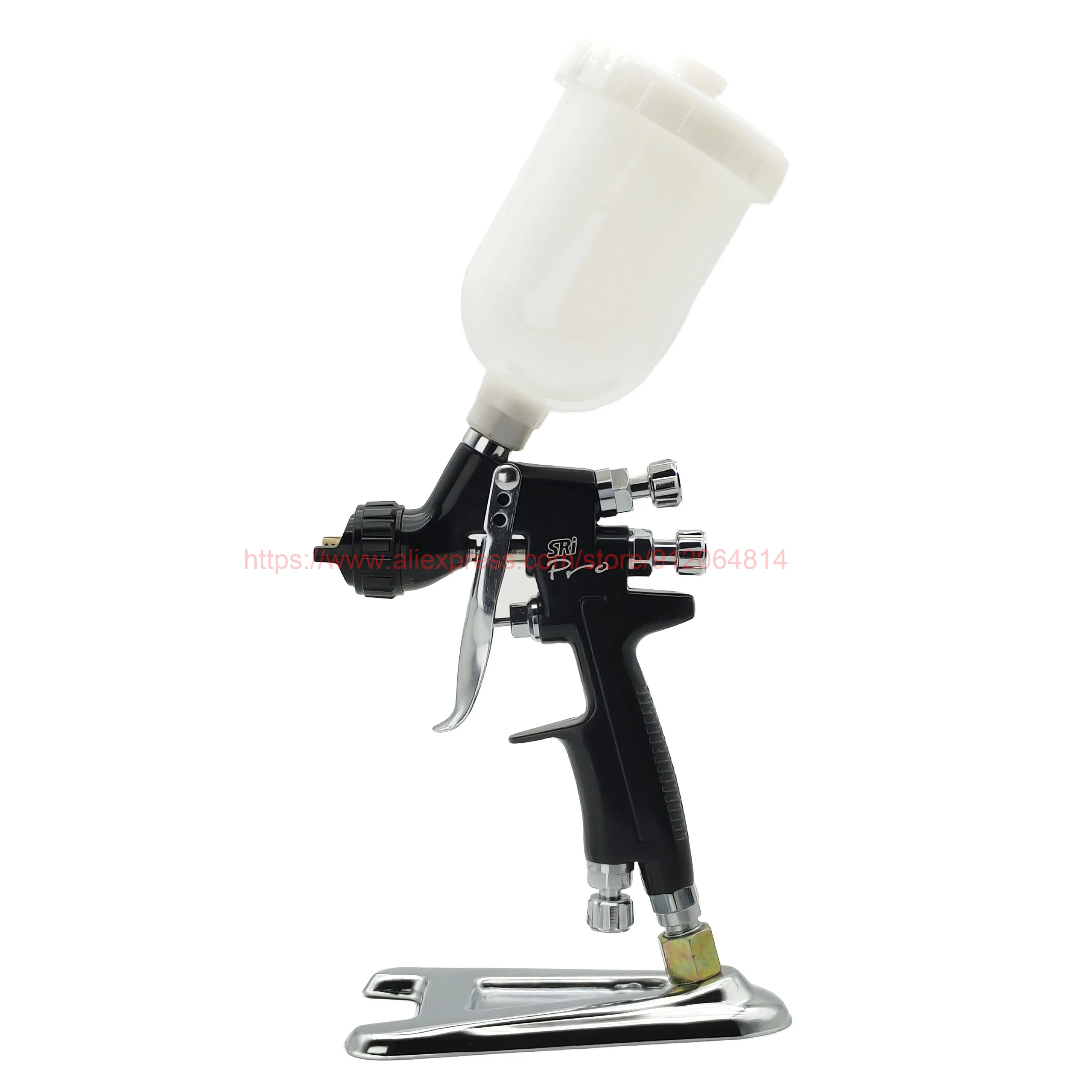 New Black 1.2MM Spray Gun 1.0MM Nozzle Kit 250CC Tank Air Spray Gun Mini Spray Gun Paint Spray Gun For Car Painting