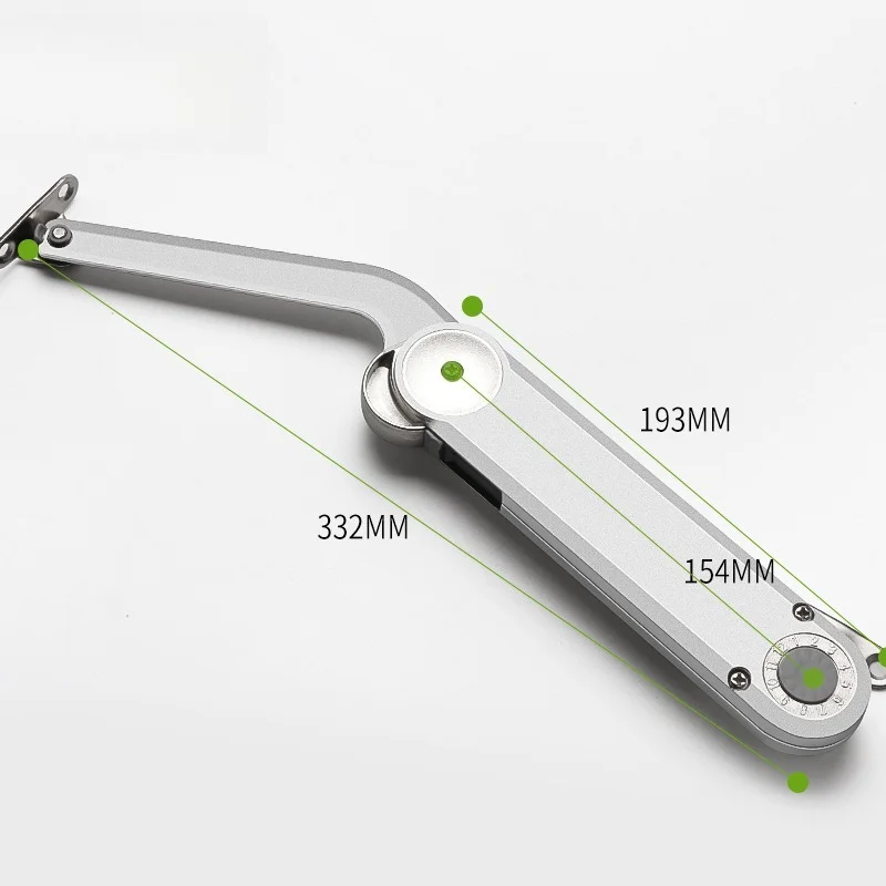 Furniture Hydraulic Support Arm, Adjustable Folding Stay, Kitchen Cabinet Uplift Door Hardware Replacement Parts