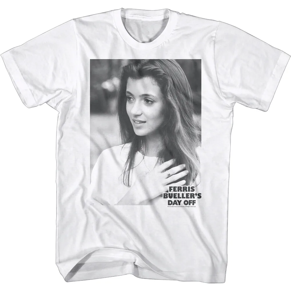 

Мужская футболка Ferris Bueller Sloane Photo Peterson Mia Sara, забавный комедийный фильм
