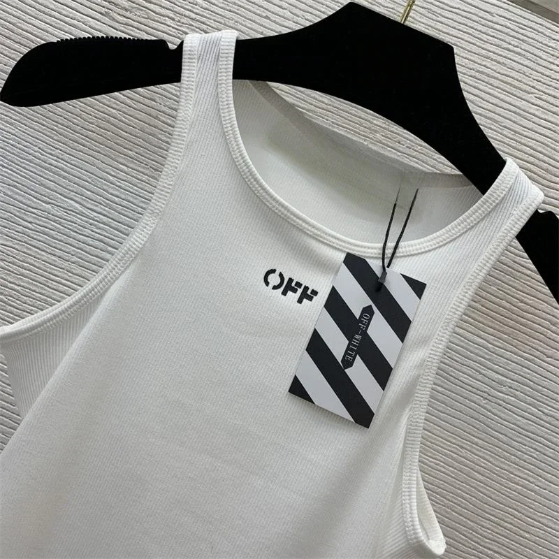 New Sports Spice Girls Wear Short Suspender Vest Summer Slim-fit Design Versatile Sleeveless Bottom Top