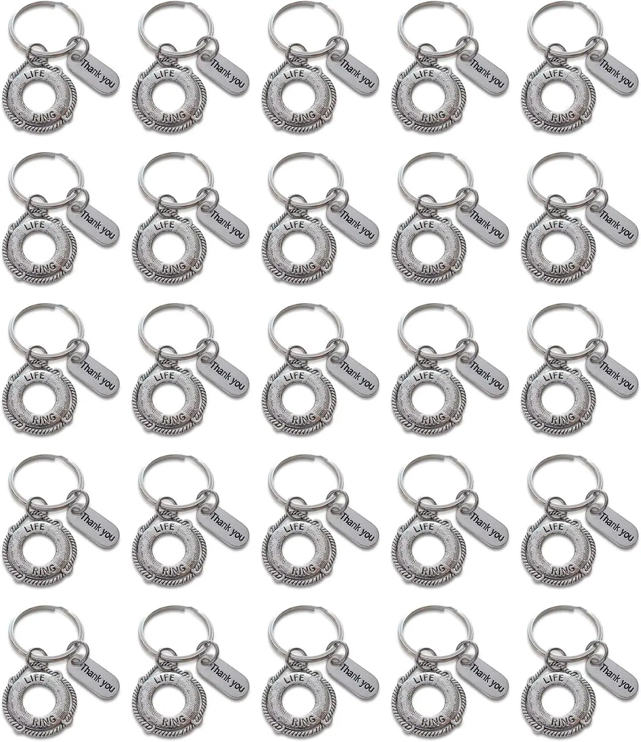 Lifesaver Keychain & Thank you Tag, Appreciation Gift, You've Been a Lifesaver