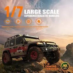 Riaario Croboll Mk07 RC Car 1/7 Off-Road Climbing Vehicle With High And Low Speed Front Rear Differential Lock Transmission