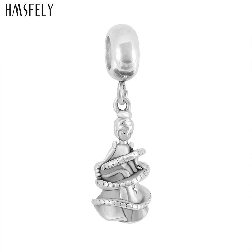 

HMSFELY Girl Pendant For DIY Bracelet Necklace Jewelry Making Charm Beads Bracelets Parts