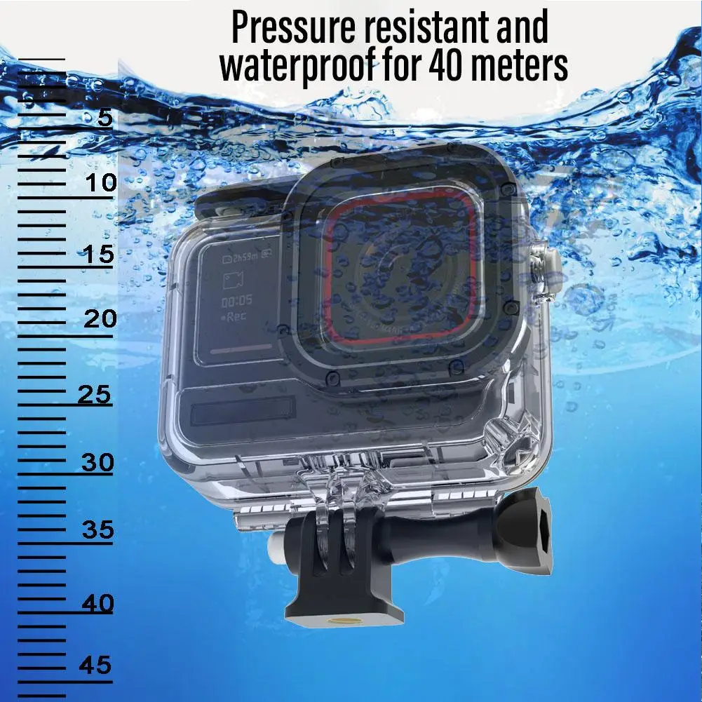 For Insta360 Ace/Ace Pro Waterproof Protective Case Transparent Diving Shell For Insta360 Ace Pro Sports Camera Accessories