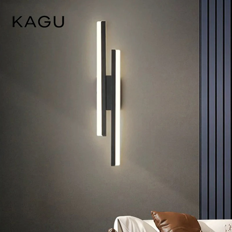 

Modern LED Wall Lamp AC85-265V Bedroom Bedside Lustre Long Wall Light Home Decor Luminaire for Balcony Aisle Corridor Fixtures