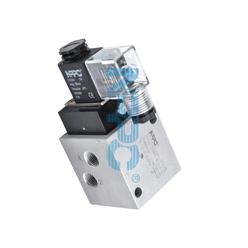 DSBD-4-1/4-PV cara katup solenoid warna perak tegangan kumparan DC24V AC24V AC220V tunggal 28mm mm mm Р 220 merek Il IL