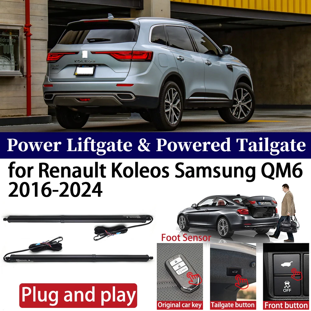 

for Renault Koleos Samsung QM6 2016-2024 Car Auto Power Electric Tailgate Liftgate Lift Trunk Closer System Boot Lift Motor Kit