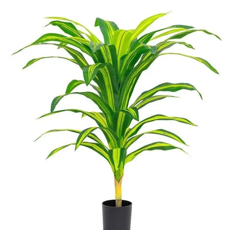 Large-scale simulated green plants, Brazilian wood, high-end light luxury bionic fake plants