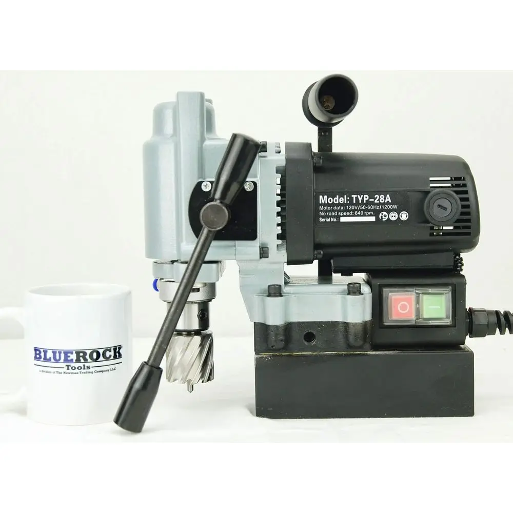 

Compact Magnetic Drill Press for Small Annular Cutting Jobs