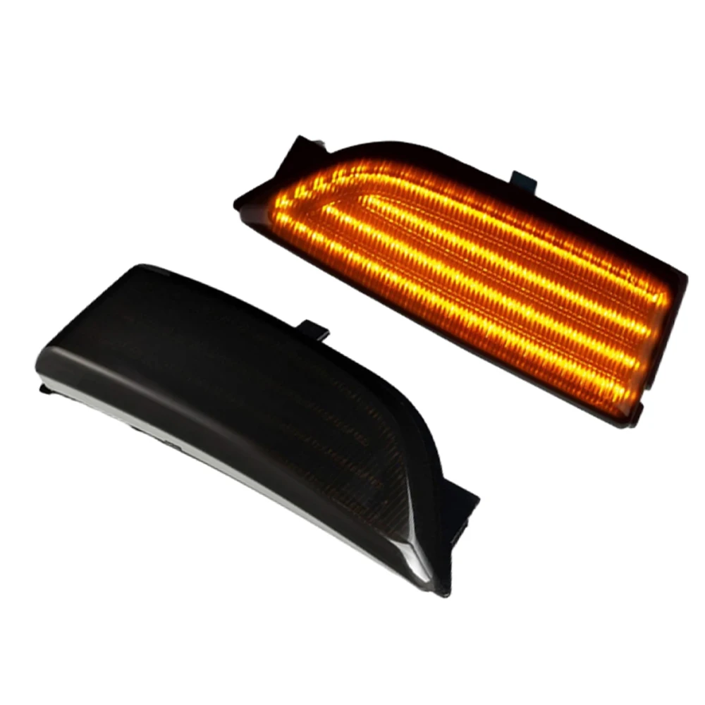 12V 2Pcs Car LED Mirror Turn Signal Light Dynamic Sequential Rearview Indicator Light For Ford Ranger 2019 2020 2021 2022
