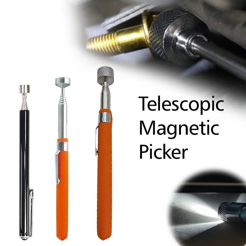 Magnetic Picker Retractable Magnetic Pickup Tool Mini Portable Telescopic Magnetic Magnet Pen Extendable Pickup Rod Stick view 5