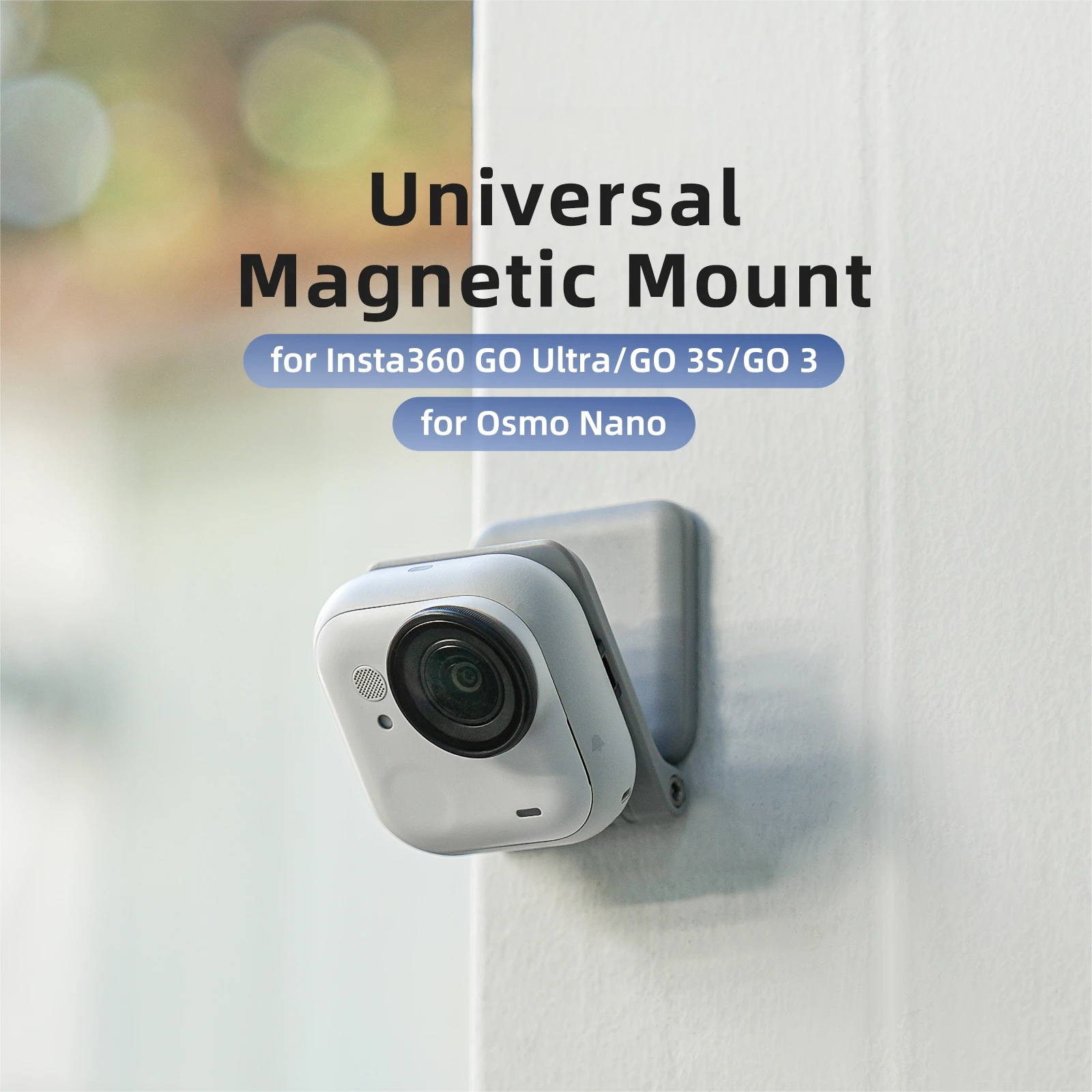 

Magnetic Base Mount for DJI Osmo Nano for Insta360 GO Ultra/GO 3S/GO 3 Multifunction Adjustable Adapter Mount Portable Accessory