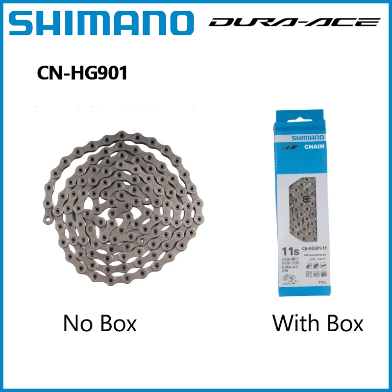 SHIMANO DURA ACE HG901 chain 11 speed 116 Link CN-HG901 Super Narrow Road chain Road Bike 1 PCS