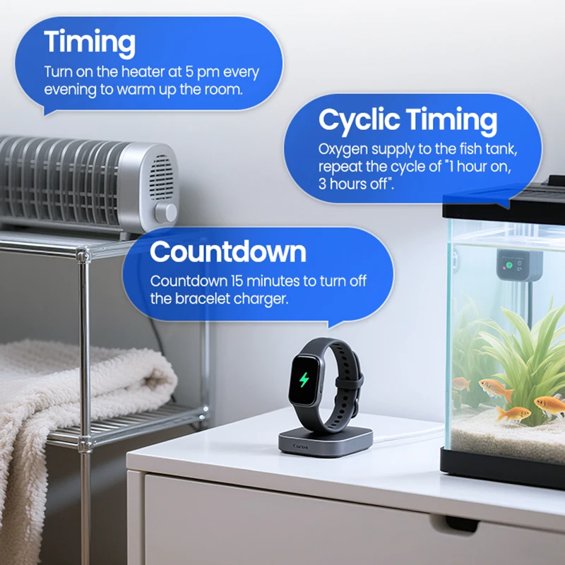 Smart WiFi Socket BSD60 Italian Chilean Plug EU Compatible 16A 20A Power Monitor App Remote Control Timer Countdown Group